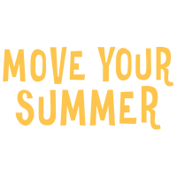 Logo del campo estivo per bambini dai 6 agli 11 anni di BSchool Move Your Summer
